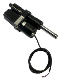 Hydraulikksylinder med pumpe, versjon 2, til minidumper Rudolf